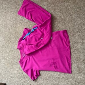Pink Scrub Top
